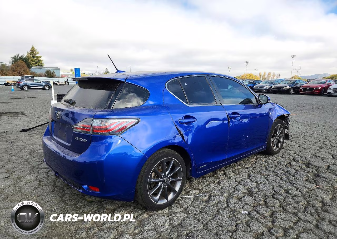 2013 Lexus Ct 200 VIN:JTHKD5BH5D2153026 - 3