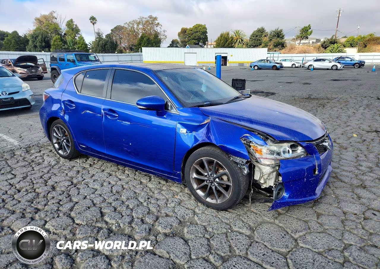 2013 Lexus Ct 200 VIN:JTHKD5BH5D2153026 - 4