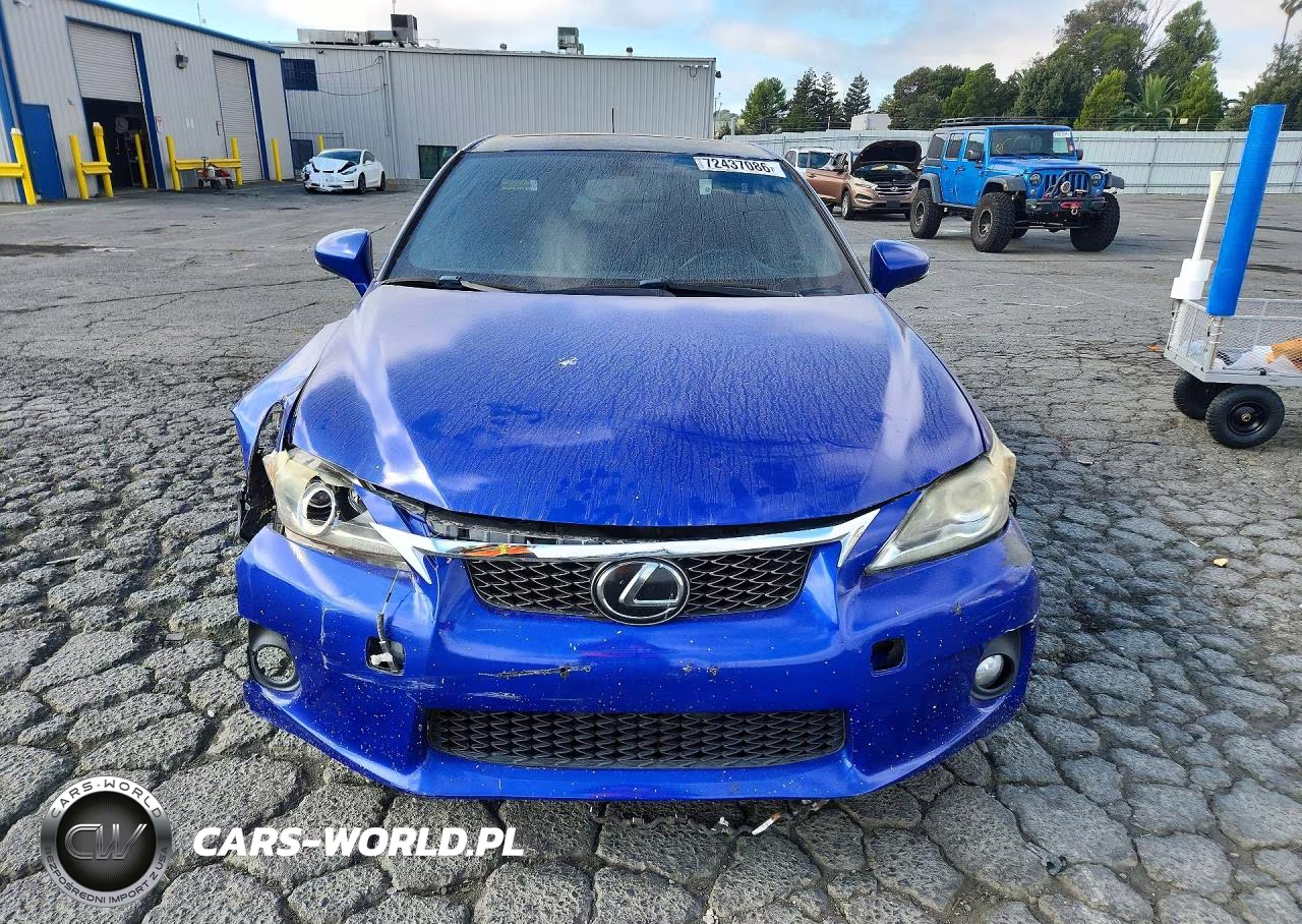 2013 Lexus Ct 200 VIN:JTHKD5BH5D2153026 - 5