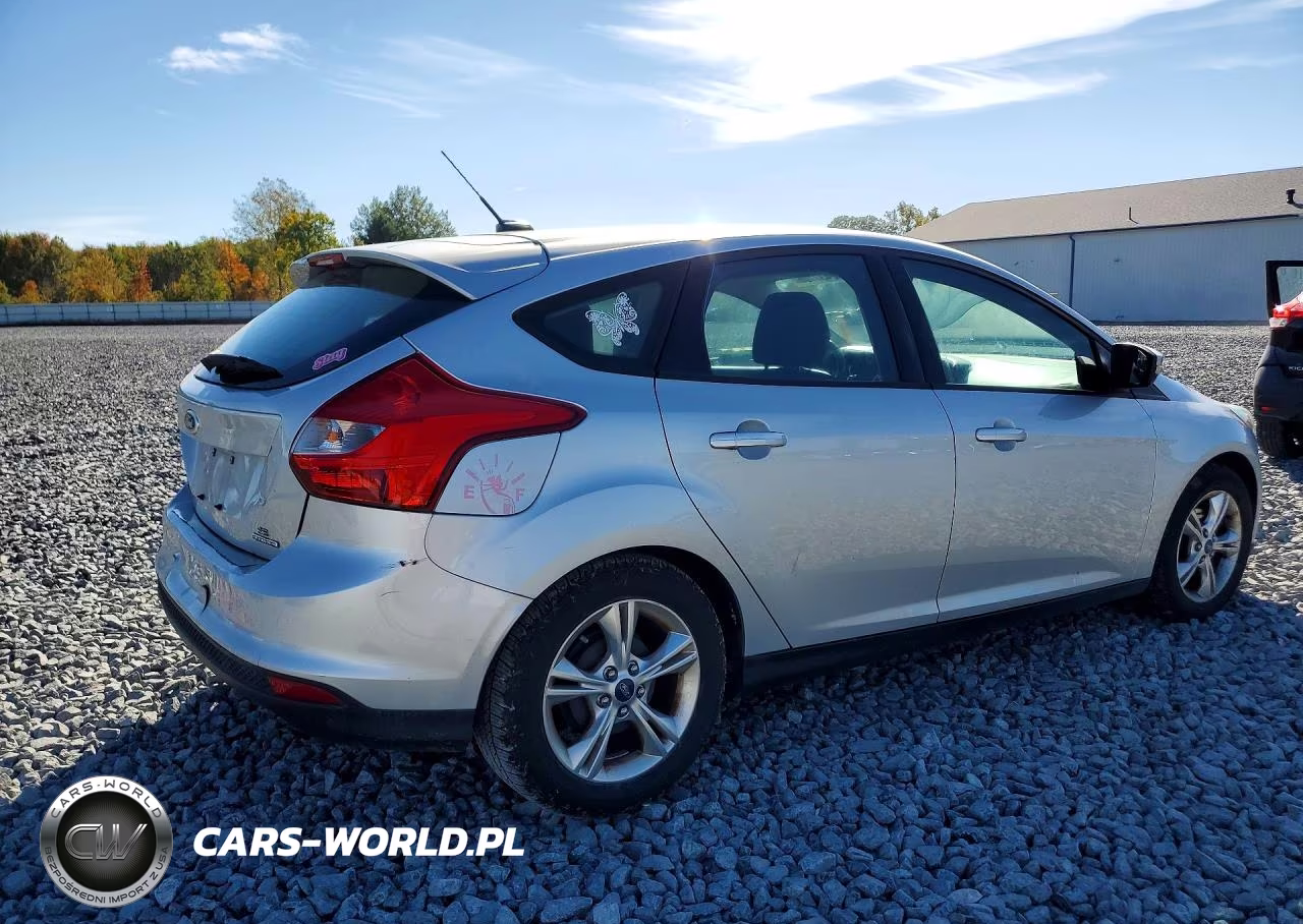 2014 Ford Focus Se VIN:1FADP3K22EL166934 - 3