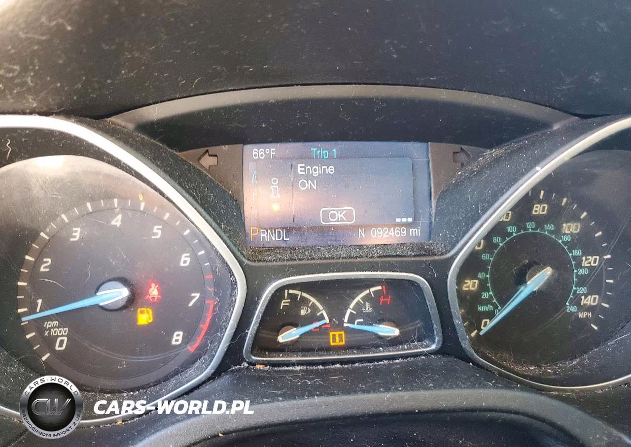 2014 Ford Focus Se VIN:1FADP3K22EL166934 - 9
