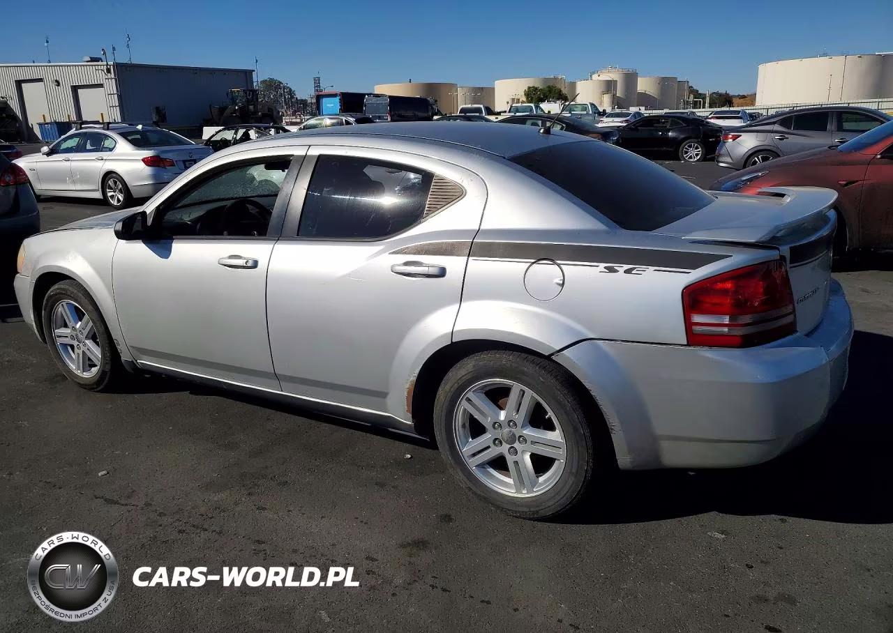 2008 Dodge Avenger Se VIN:1B3LC46K68N663836 - 2