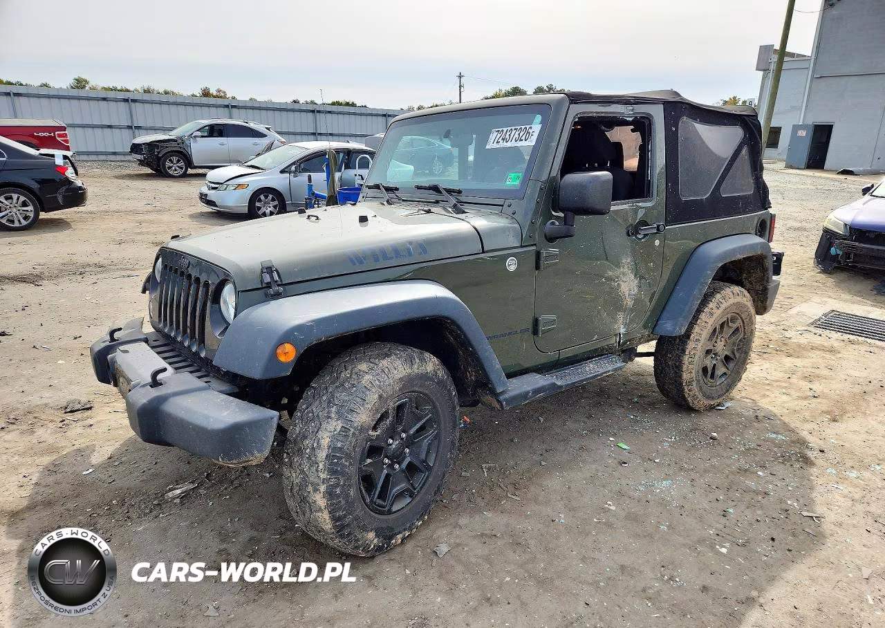 2015 Jeep Wrangler Sport VIN:1C4AJWAG3FL579735 - 1