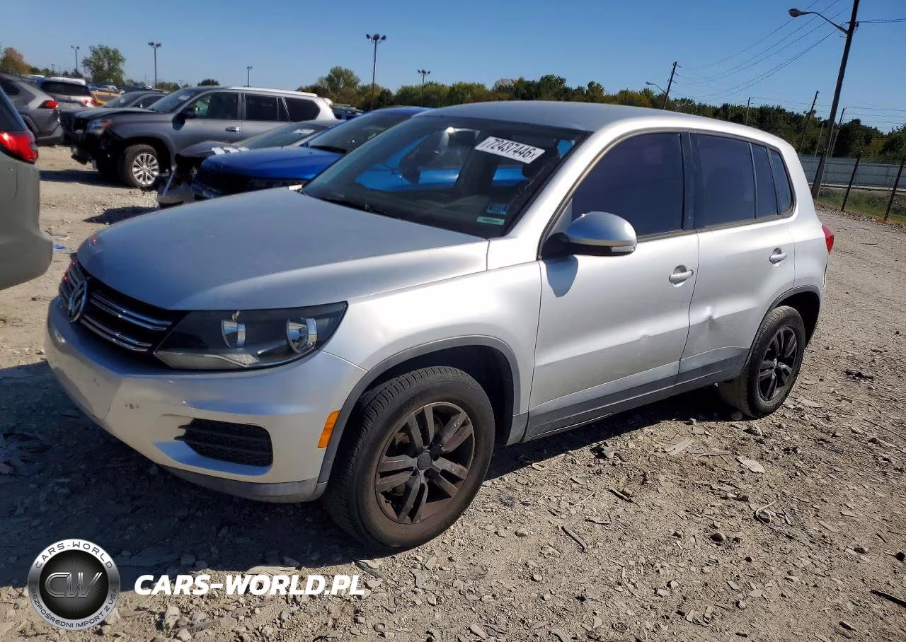 2013 Volkswagen Tiguan S VIN:WVGBV3AX0DW579531 - 1