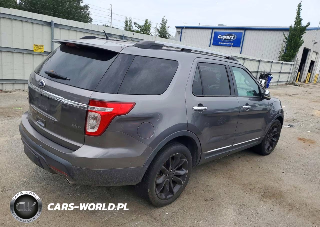 2012 Ford Explorer Xlt VIN:1FMHK8D8XCGA91992 - 3