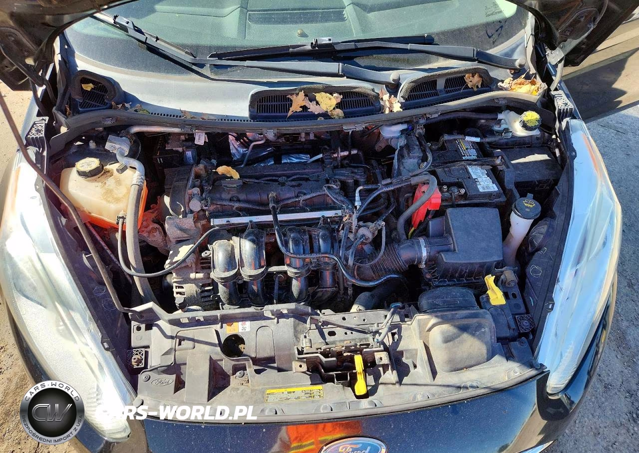 2014 Ford Fiesta Titanium VIN:3FADP4CJ1EM100448 - 11