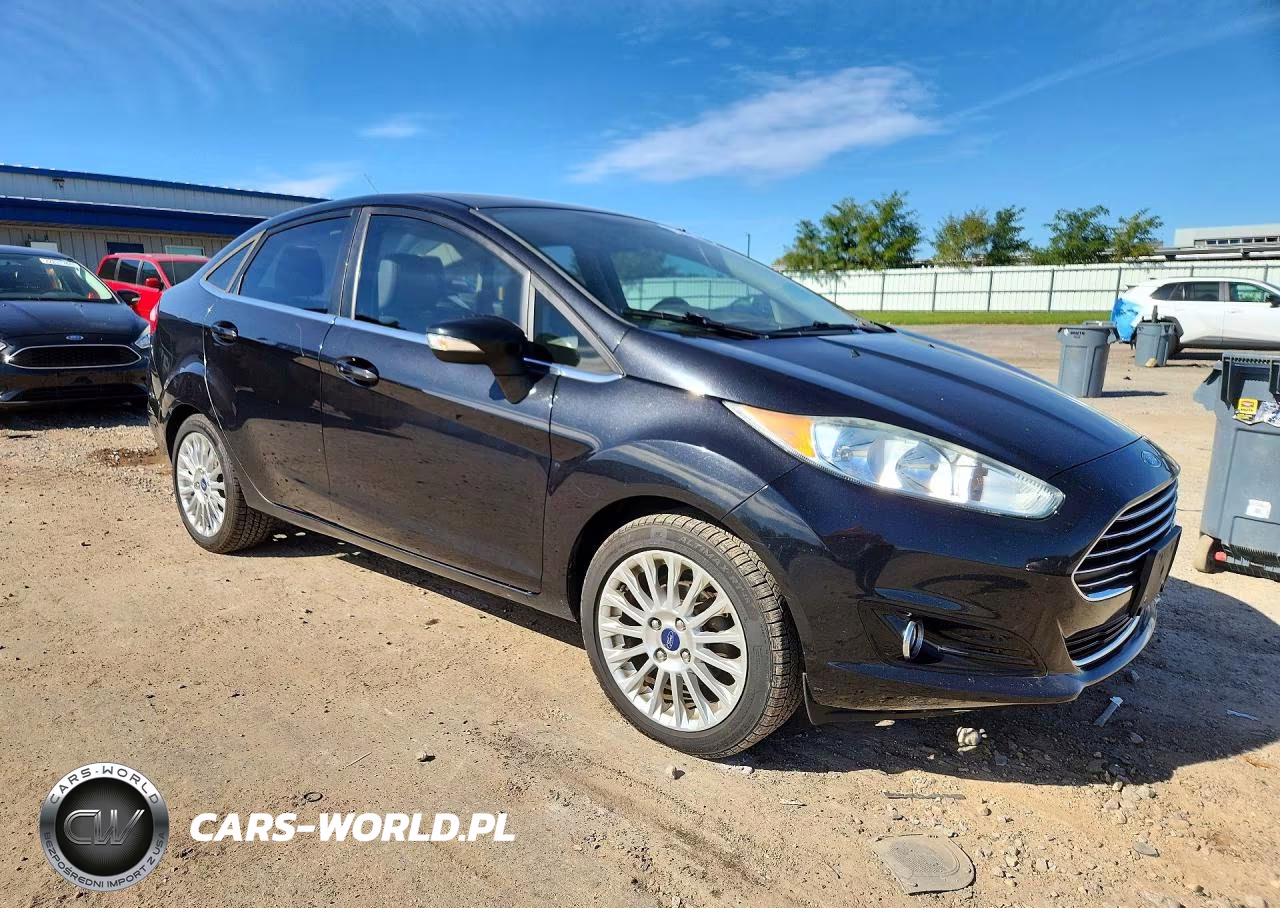 2014 Ford Fiesta Titanium VIN:3FADP4CJ1EM100448 - 4