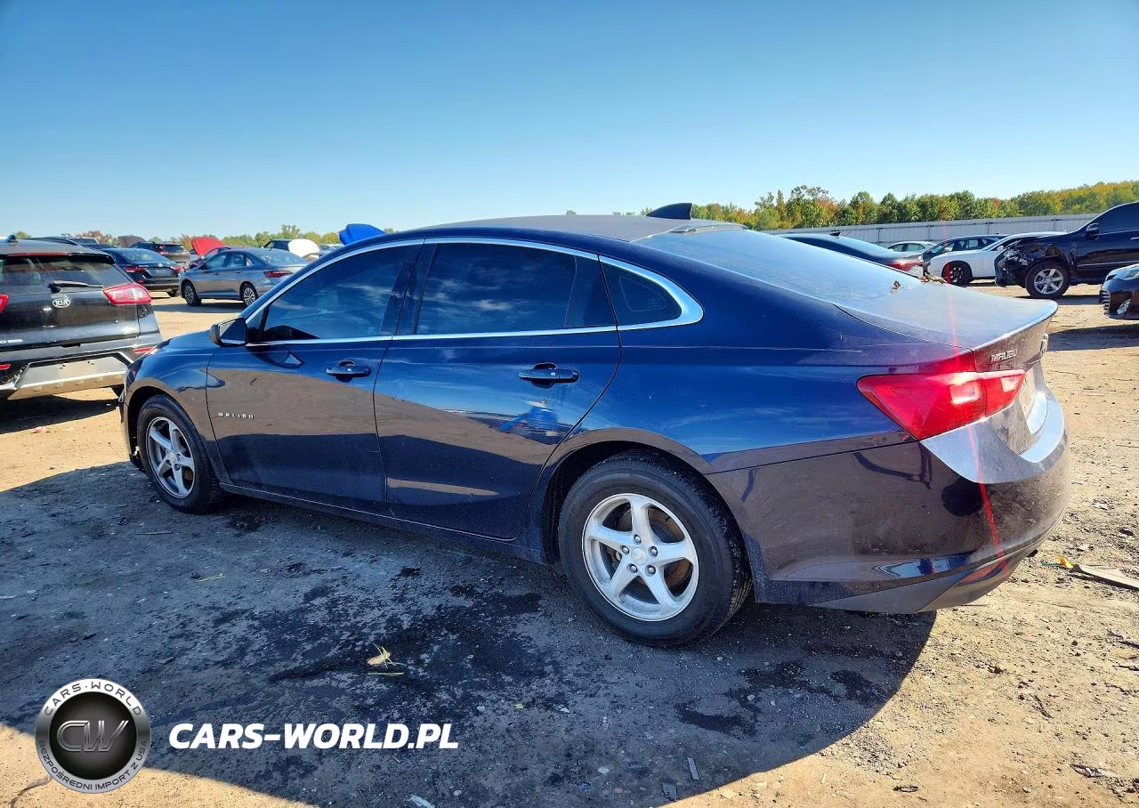 2017 Chevrolet Malibu Ls VIN:1G1ZB5ST6HF191902 - 2