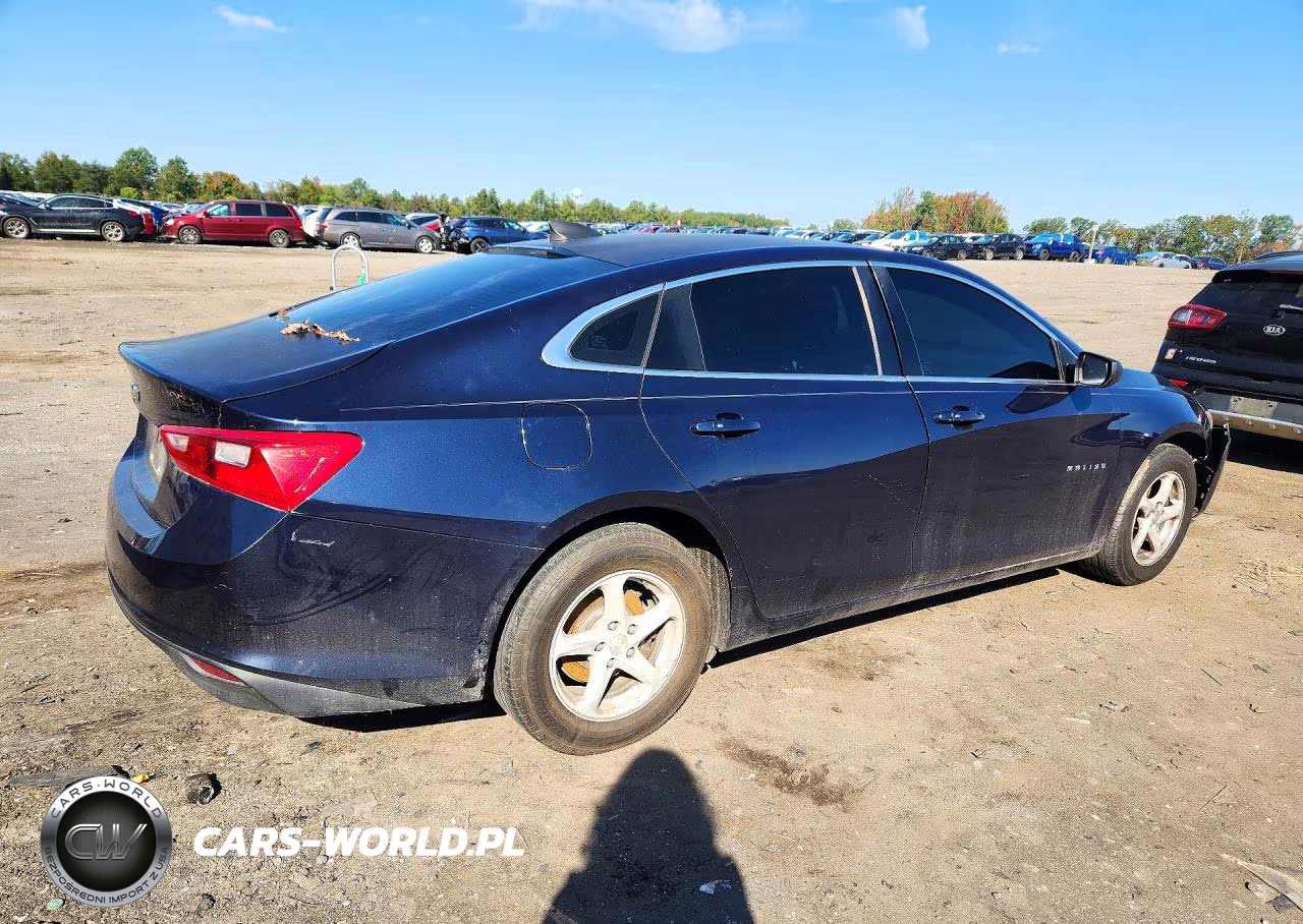2017 Chevrolet Malibu Ls VIN:1G1ZB5ST6HF191902 - 3