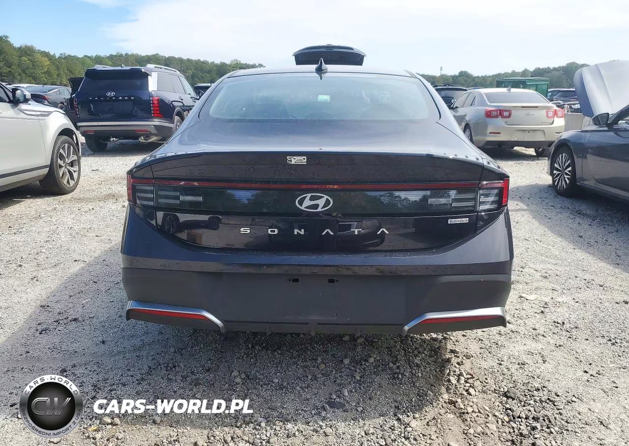 2026 Hyundai Sonata Hybrid Blue VIN:KMHL24JJ2TA168920 - 6