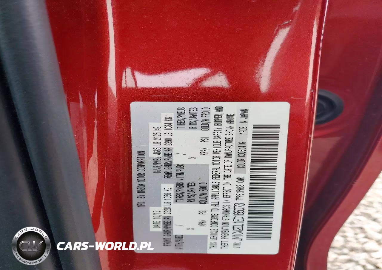 2014 Mazda 5 Grand Touring VIN:JM1CW2DL1E0165073 - 13