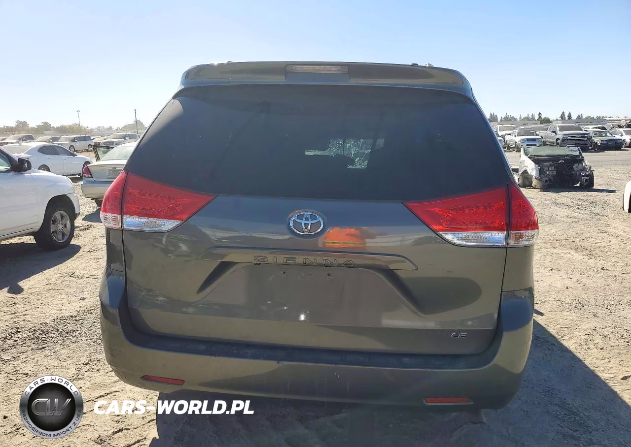 2011 Toyota Sienna Le VIN:5TDKK3DCXBS158581 - 6