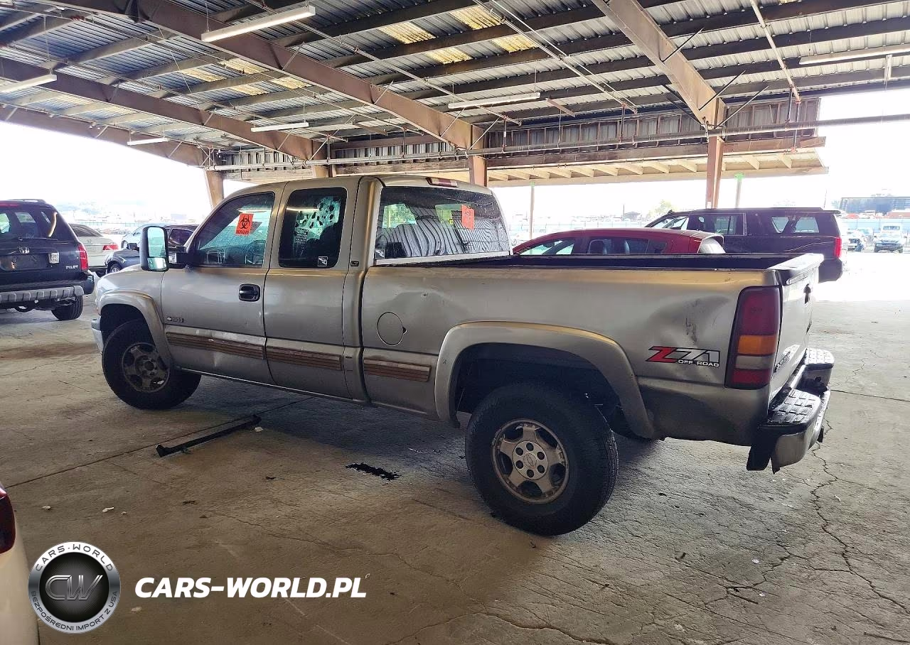 2001 Chevrolet Silverado K1500 VIN:1GCEK19T61E136933 - 2