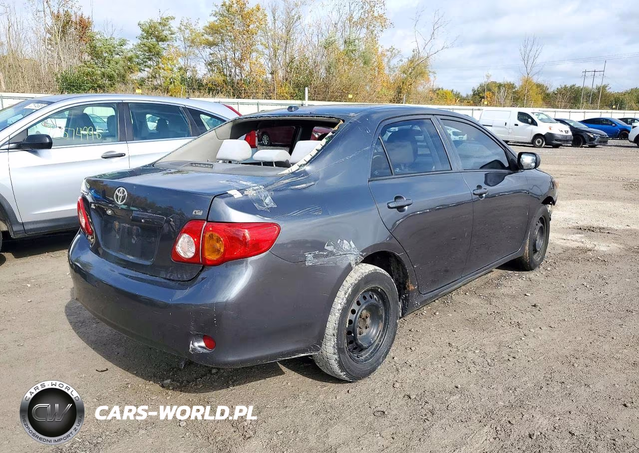2010 Toyota Corolla Le VIN:1NXBU4EE9AZ372127 - 3