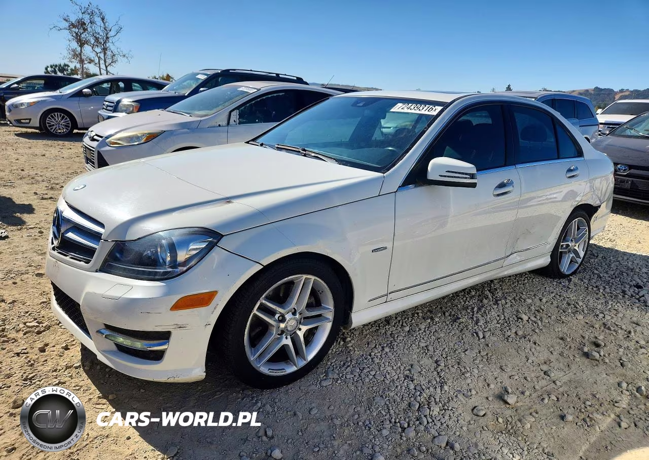 2012 Mercedes-Benz C 350 VIN:WDDGF5HB6CR191574 - 1