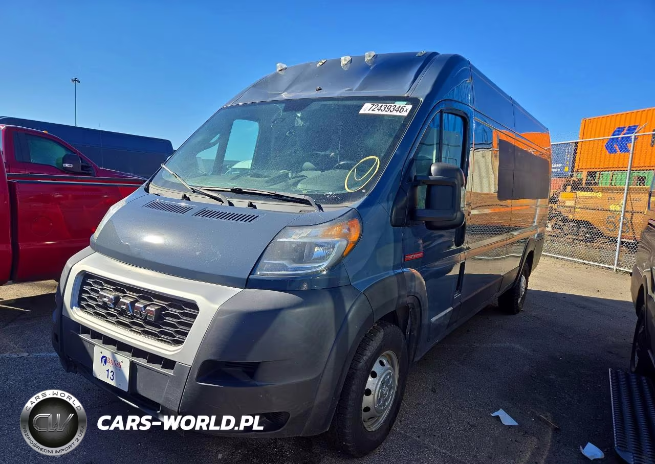 2020 Ram Promaster 3500 Delivery Van VIN:3C6URVJG1LE140951 - 1