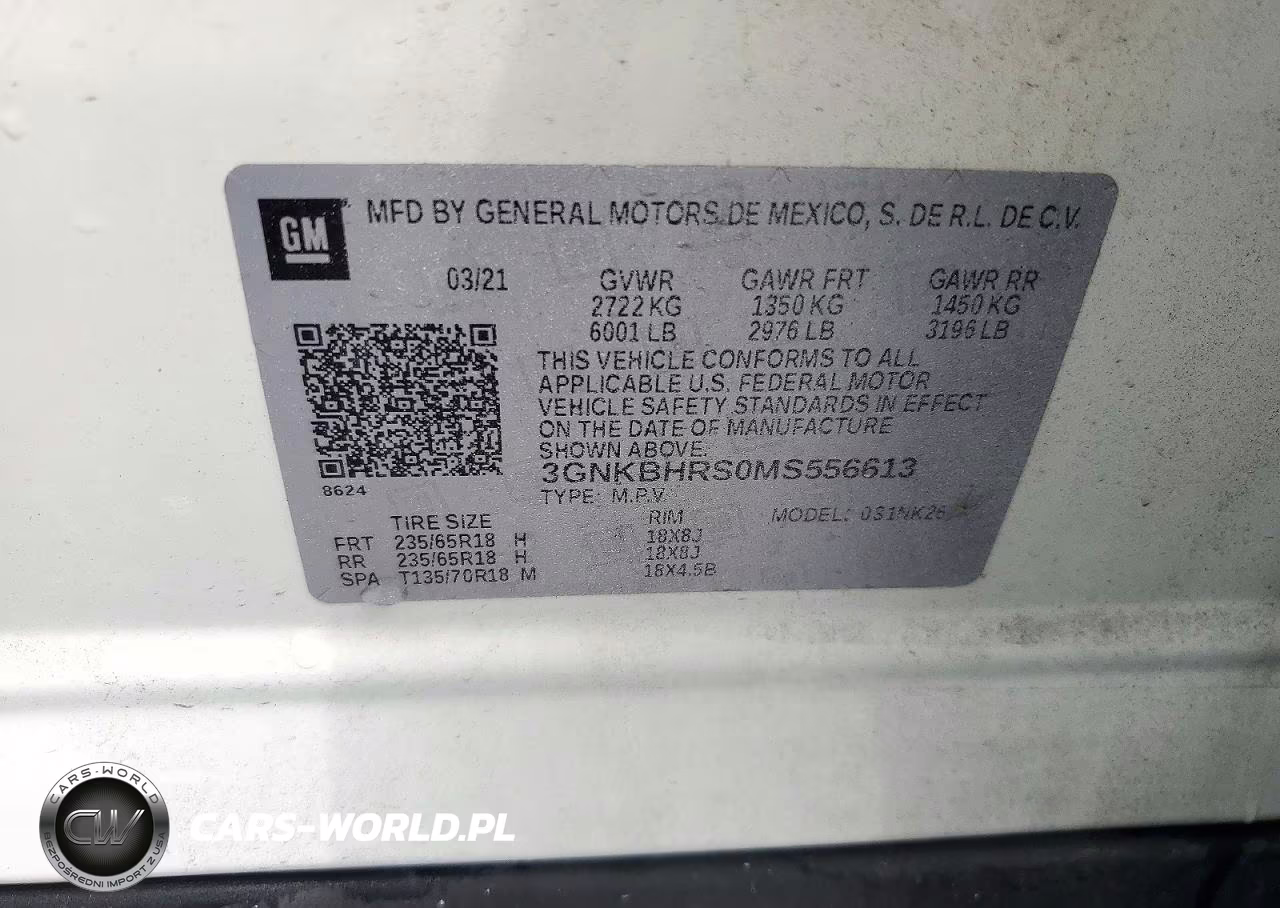 2021 Chevrolet Blazer 2Lt VIN:3GNKBHRS0MS556613 - 13