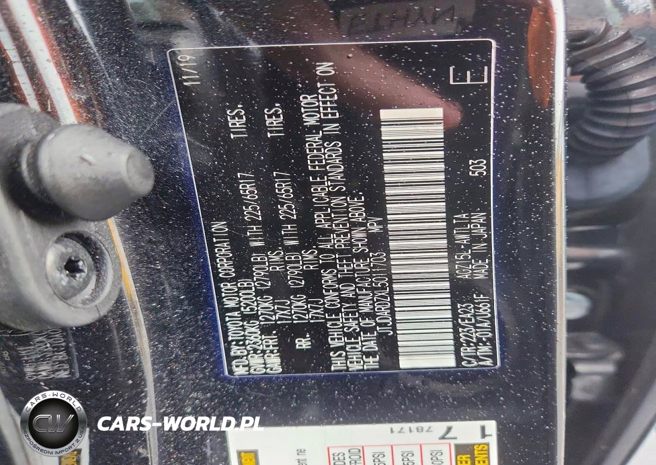 2020 Lexus Nx 300 VIN:JTJDARDZXL5011703 - 12