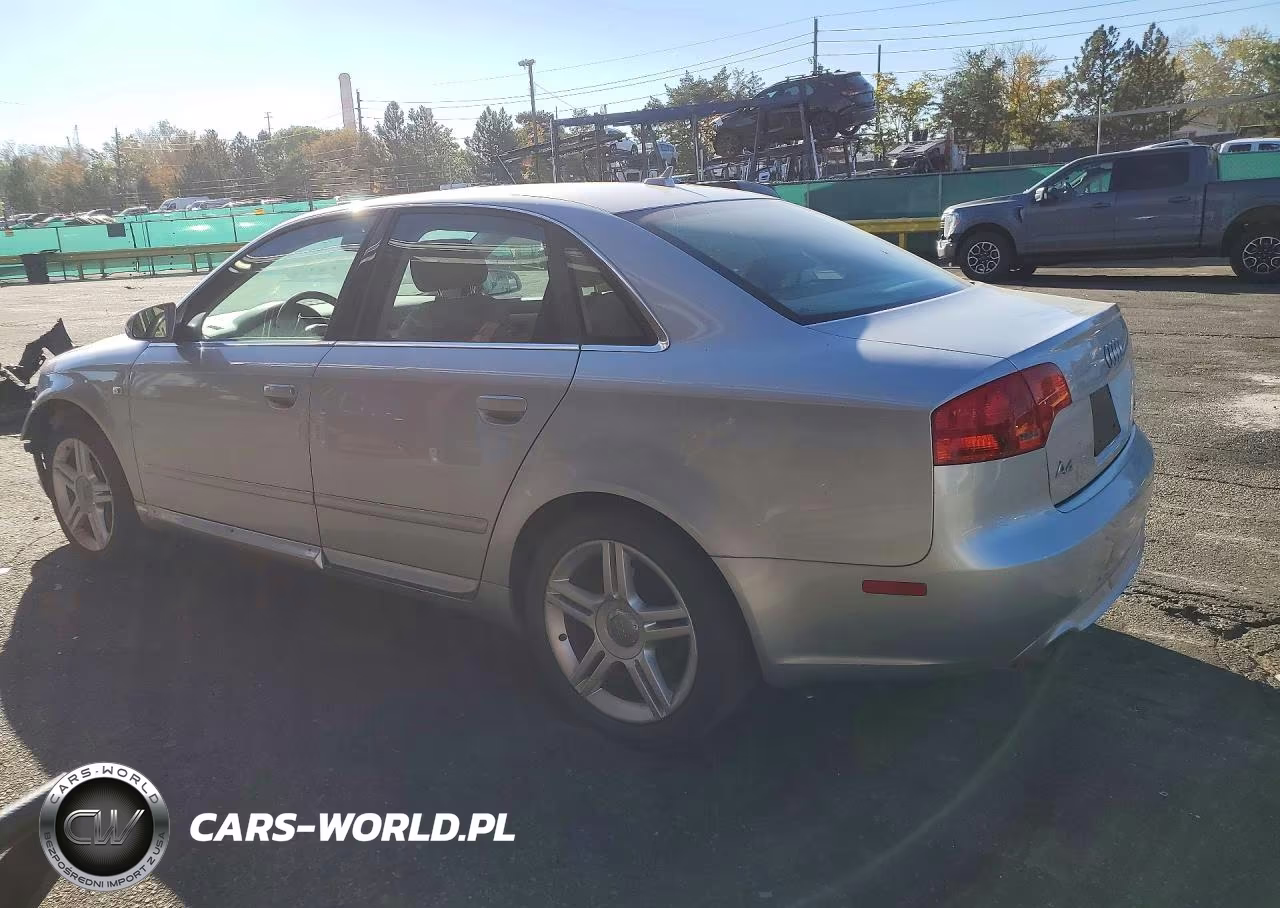 2008 Audi A4 2.0T Quattro VIN:WAUDF78E08A110879 - 2