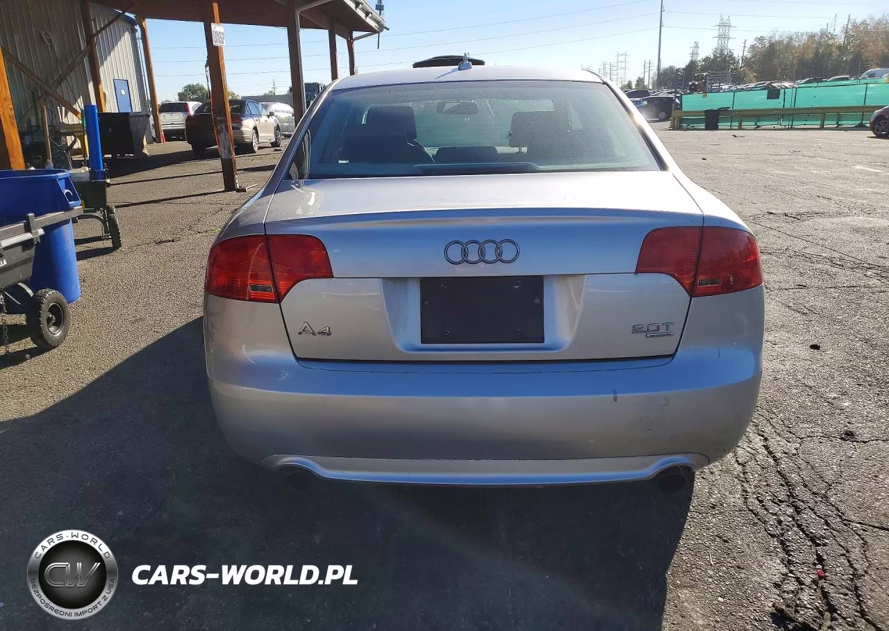 2008 Audi A4 2.0T Quattro VIN:WAUDF78E08A110879 - 6
