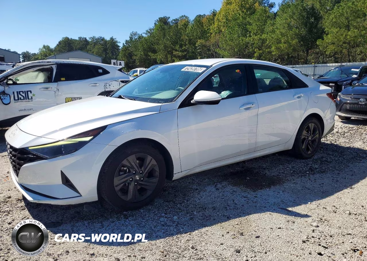2021 Hyundai Elantra Sel VIN:5NPLM4AG3MH022376 - 1