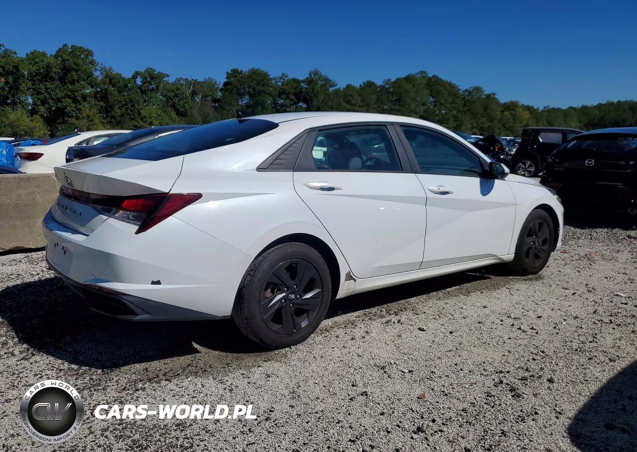 2021 Hyundai Elantra Sel VIN:5NPLM4AG3MH022376 - 3