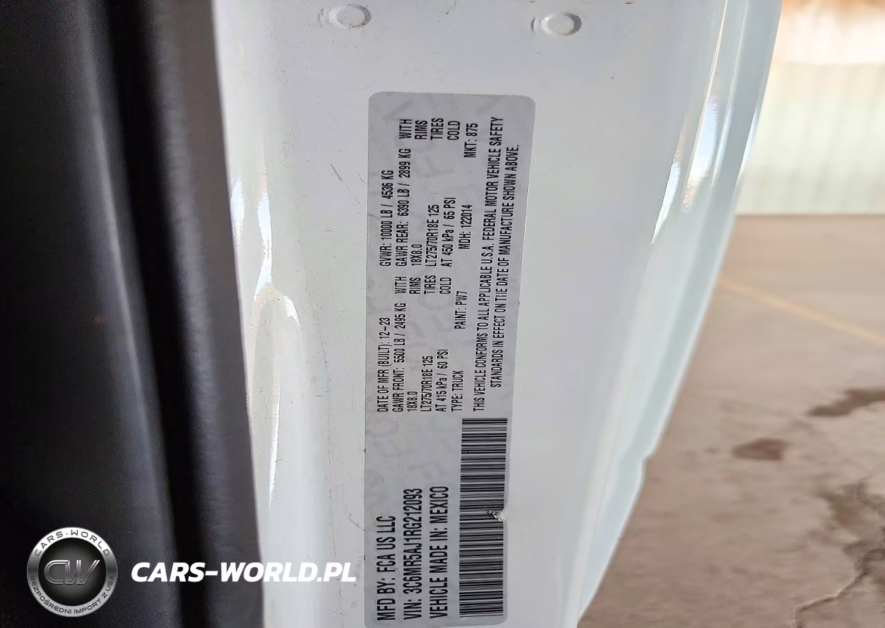 2024 Ram 2500 Tradesman VIN:3C6MR5AJ1RG212093 - 12