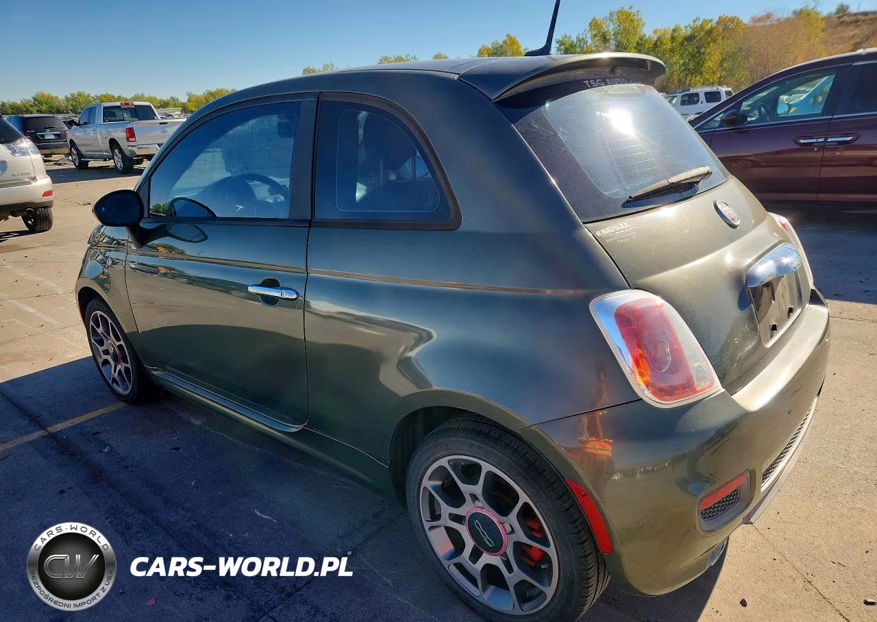 2012 Fiat 500 Sport VIN:3C3CFFBR3CT115665 - 2