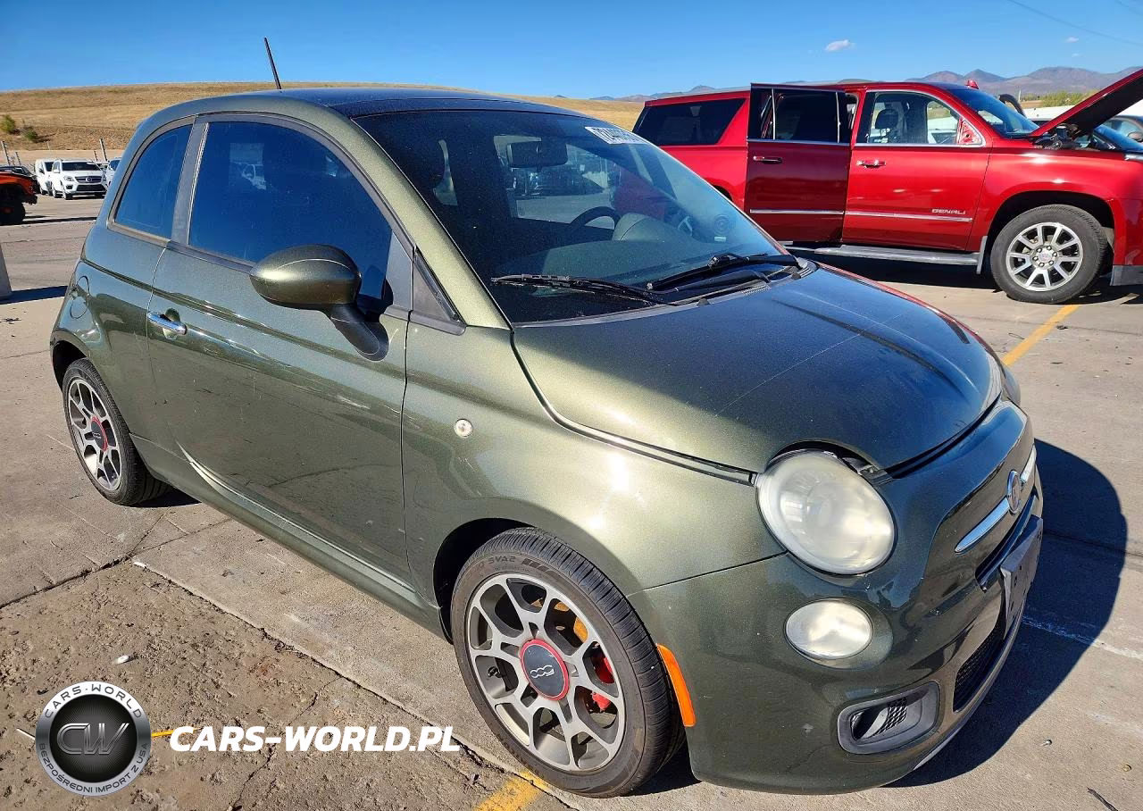 2012 Fiat 500 Sport VIN:3C3CFFBR3CT115665 - 4