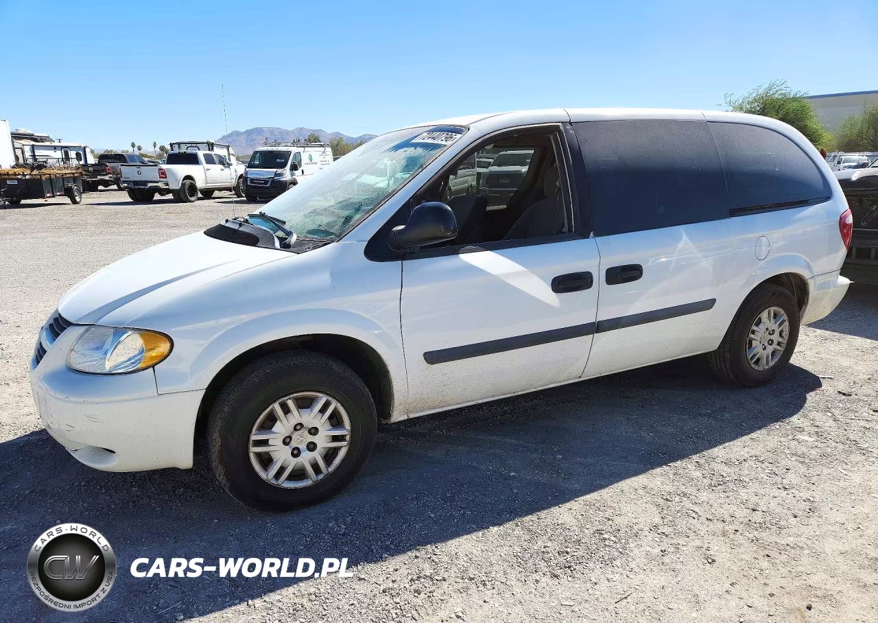 2007 Dodge Grand Caravan Se VIN:1D4GP24E47B145152 - 1