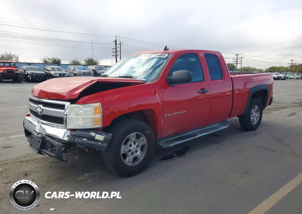 2007 Chevrolet Silverado K1500 VIN:1GCEK19067Z514952 - 1