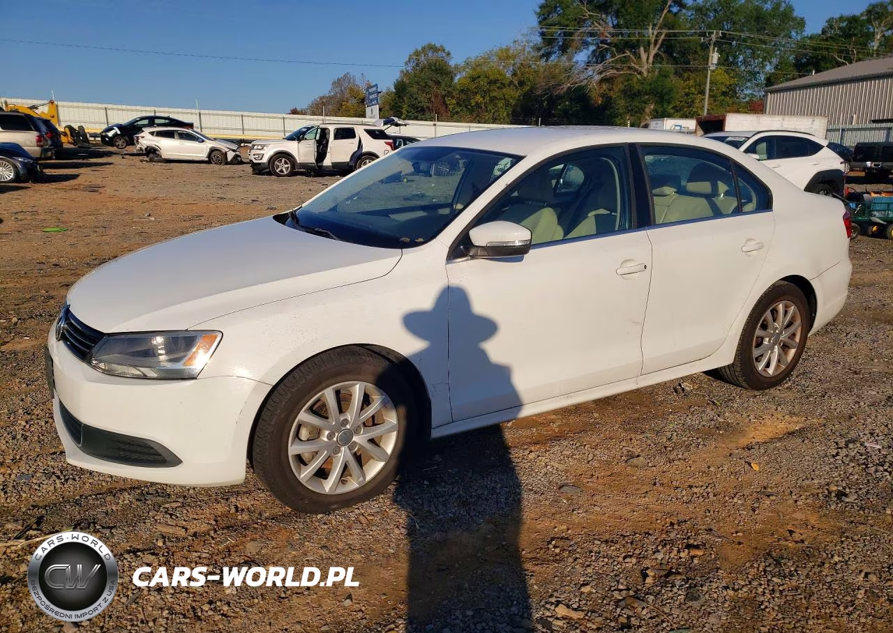 2014 Volkswagen Jetta Se VIN:3VWD17AJ6EM298277 - 1