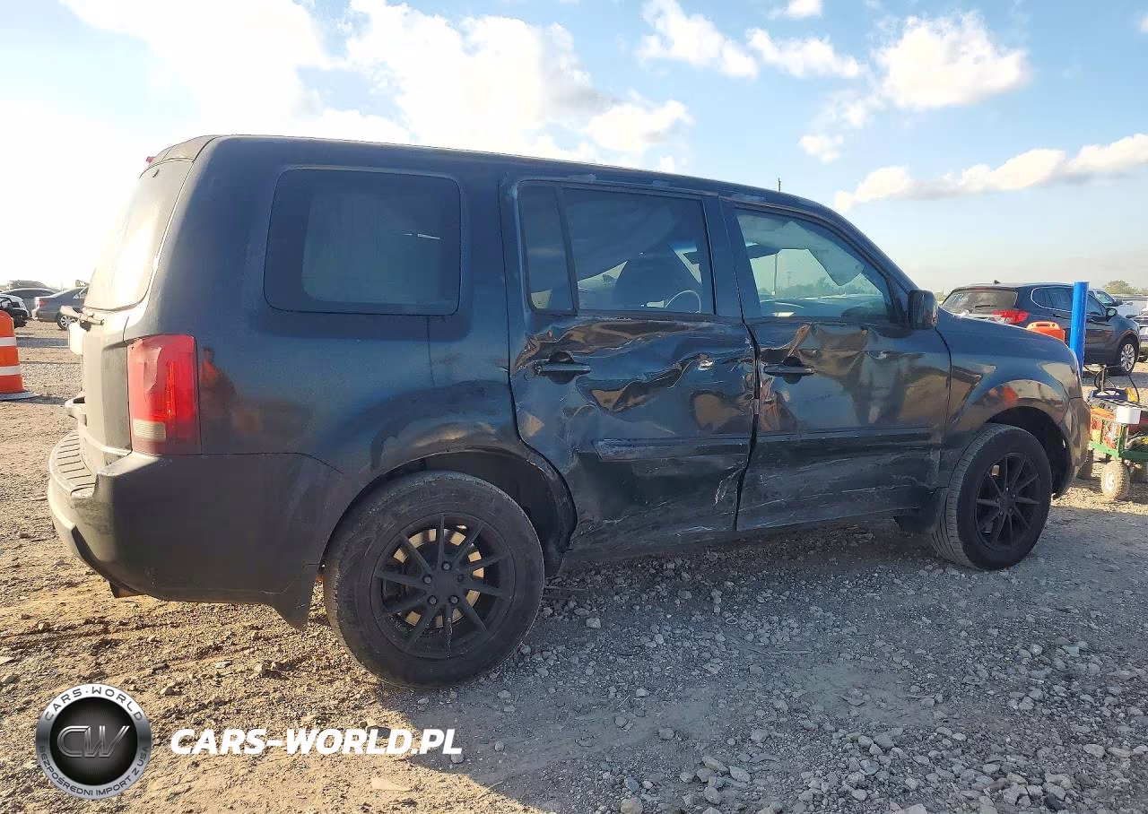 2009 Honda Pilot Lx VIN:5FNYF38299B010050 - 3