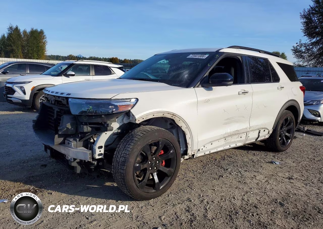 2021 Ford Explorer St VIN:1FM5K8GC8MGA46716 - 1