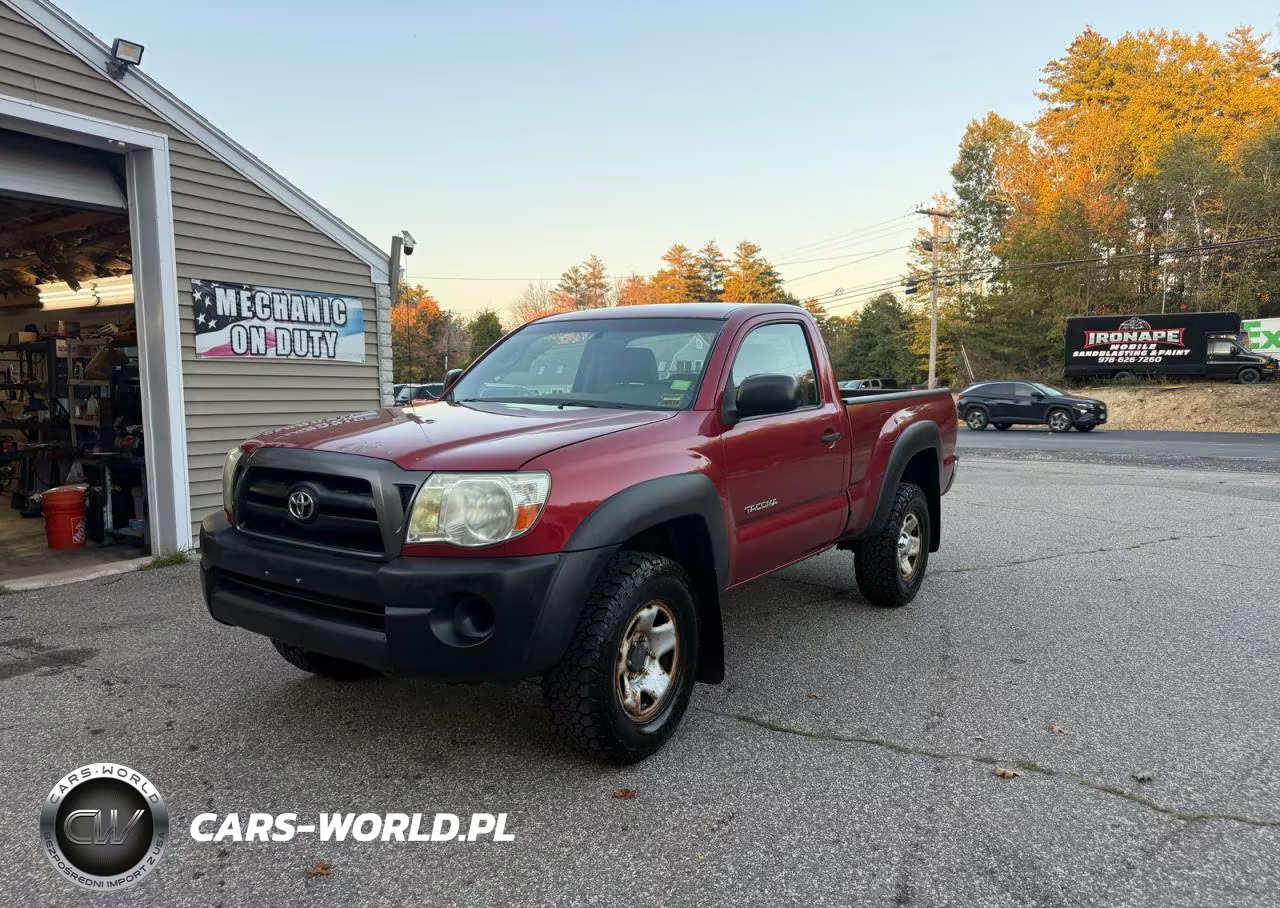 2008 Toyota Tacoma Base VIN:5TEPX42N38Z501955 - 2