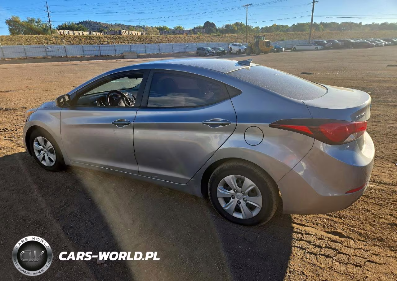 2016 Hyundai Elantra Se VIN:5NPDH4AE1GH711764 - 2