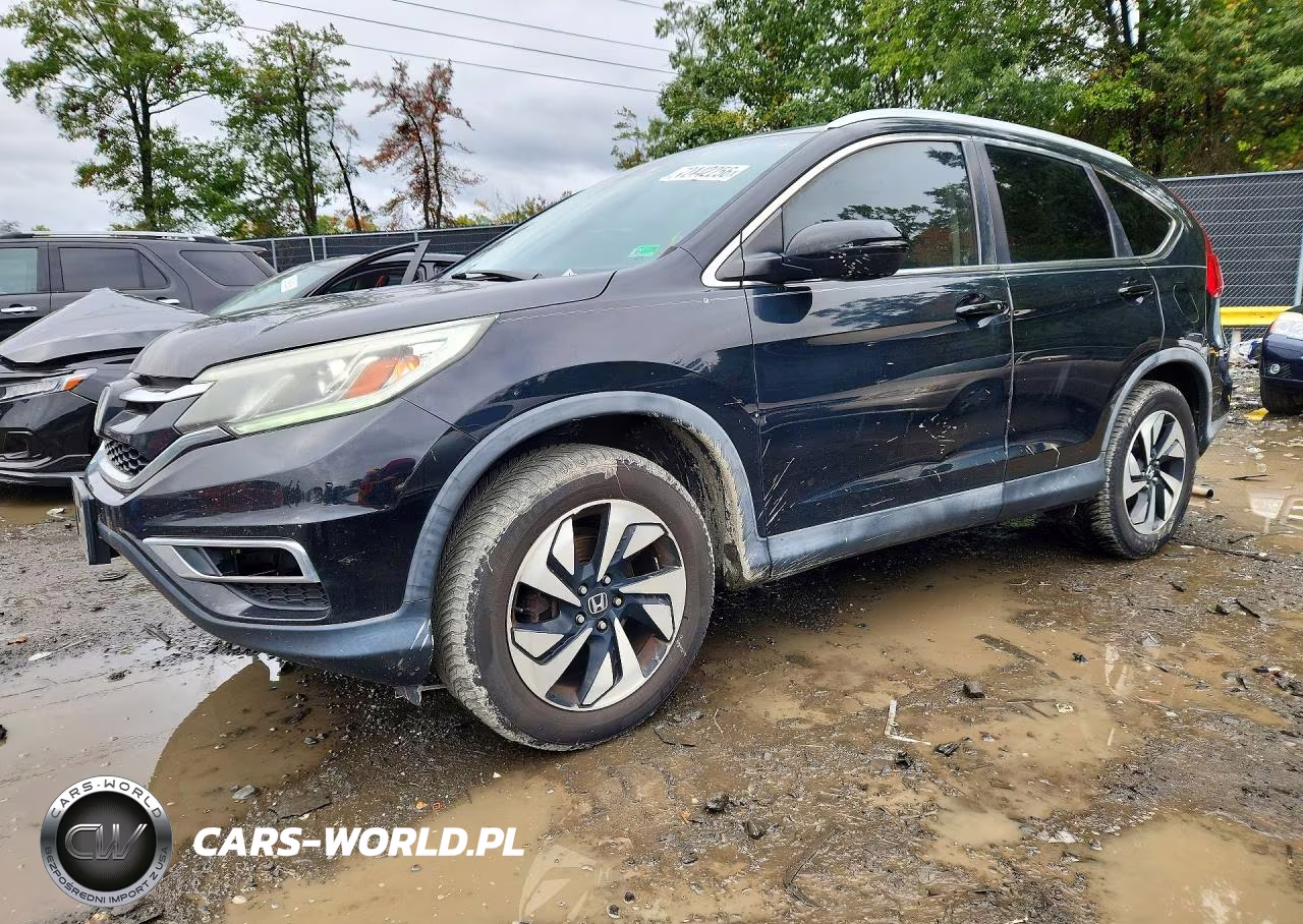 2016 Honda Cr-V Touring VIN:5J6RM4H98GL124414 - 1