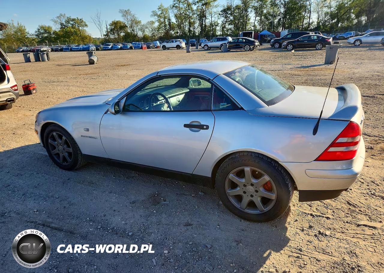 1999 Mercedes-Benz Slk 230 Kompressor VIN:WDBKK47F5XF117504 - 2