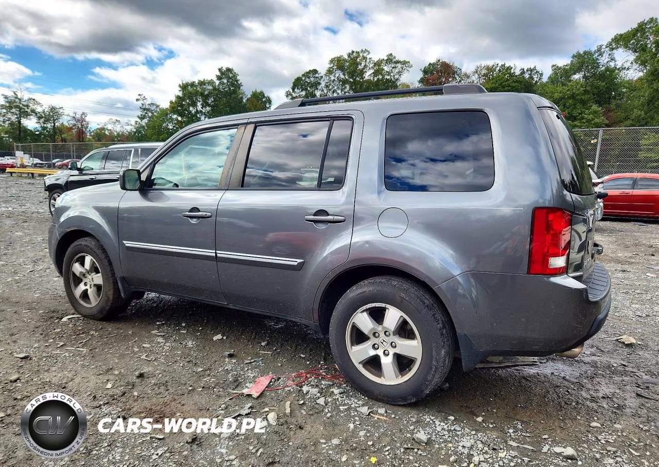 2011 Honda Pilot Exl VIN:5FNYF4H64BB089478 - 2