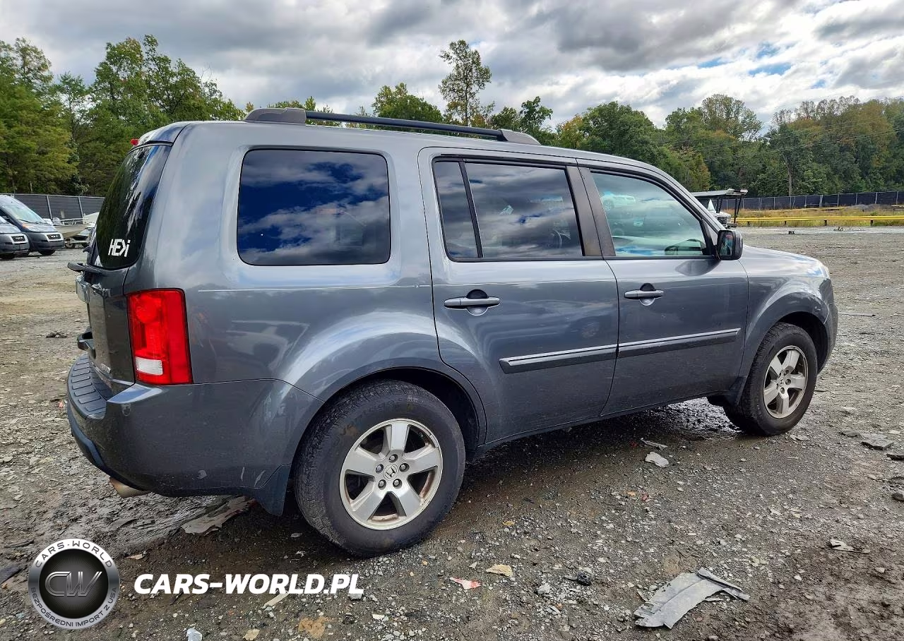 2011 Honda Pilot Exl VIN:5FNYF4H64BB089478 - 3