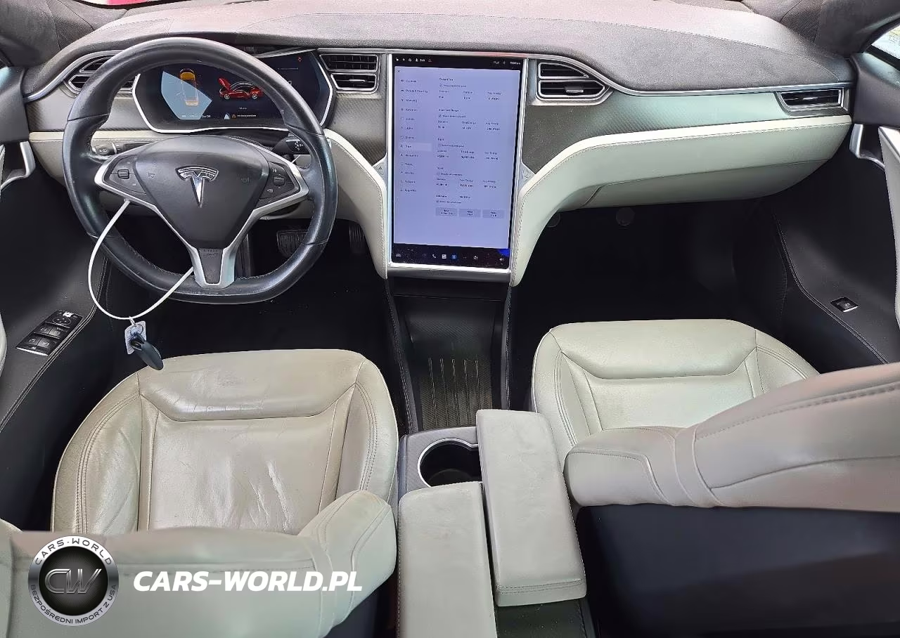 2015 Tesla Model S 90D VIN:5YJSA1V23FF097565 - 8