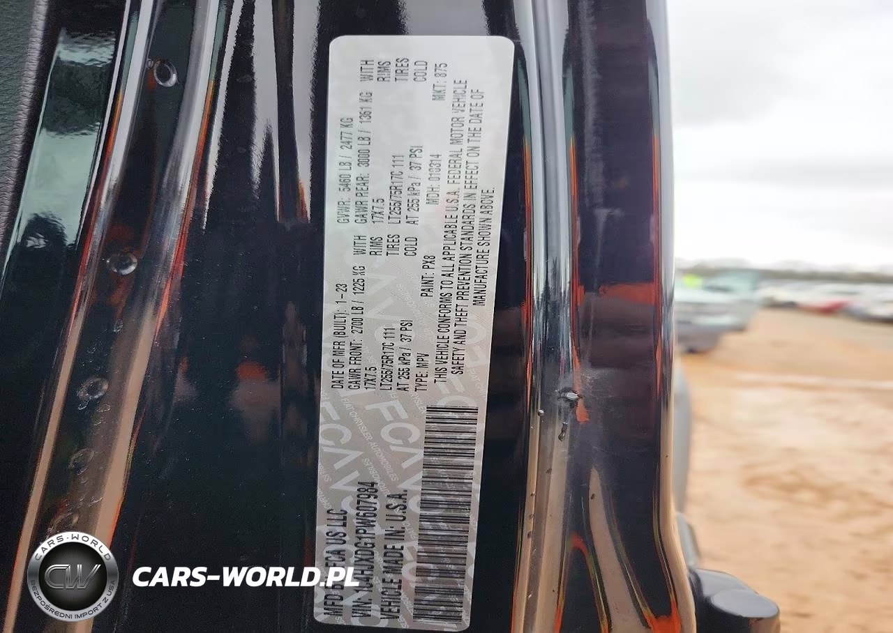 2023 Jeep Wrangler Sport VIN:1C4HJXDG1PW607984 - 12