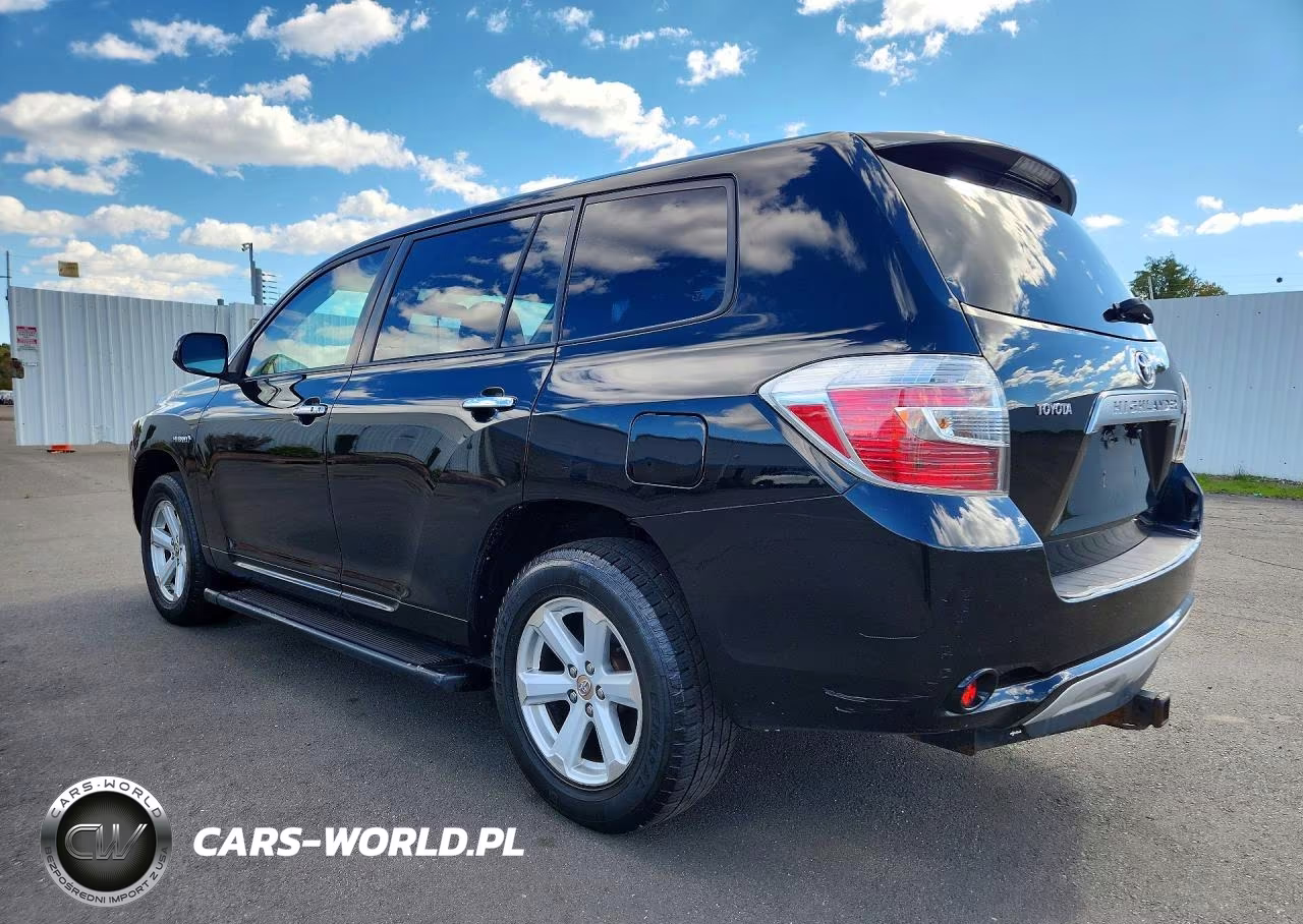 2009 Toyota Highlander Hybrid VIN:JTEEW41A892037068 - 2