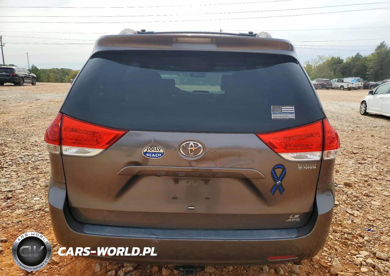 2012 Toyota Sienna Le VIN:5TDJK3DC5CS045425 - 6