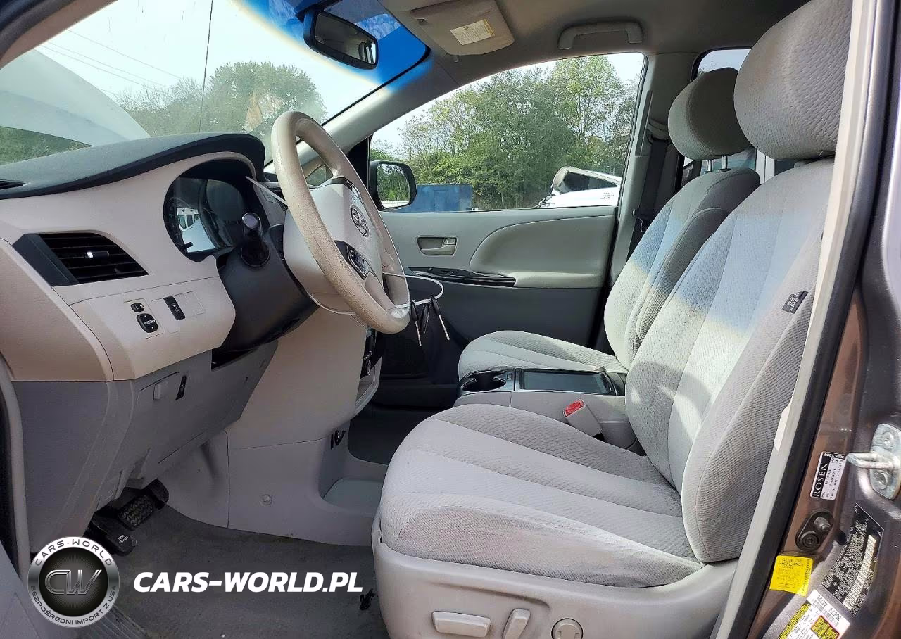 2012 Toyota Sienna Le VIN:5TDJK3DC5CS045425 - 7