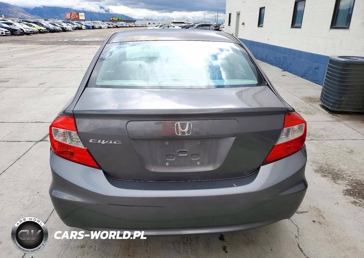 2012 Honda Civic Lx VIN:2HGFB2F54CH581670 - 6