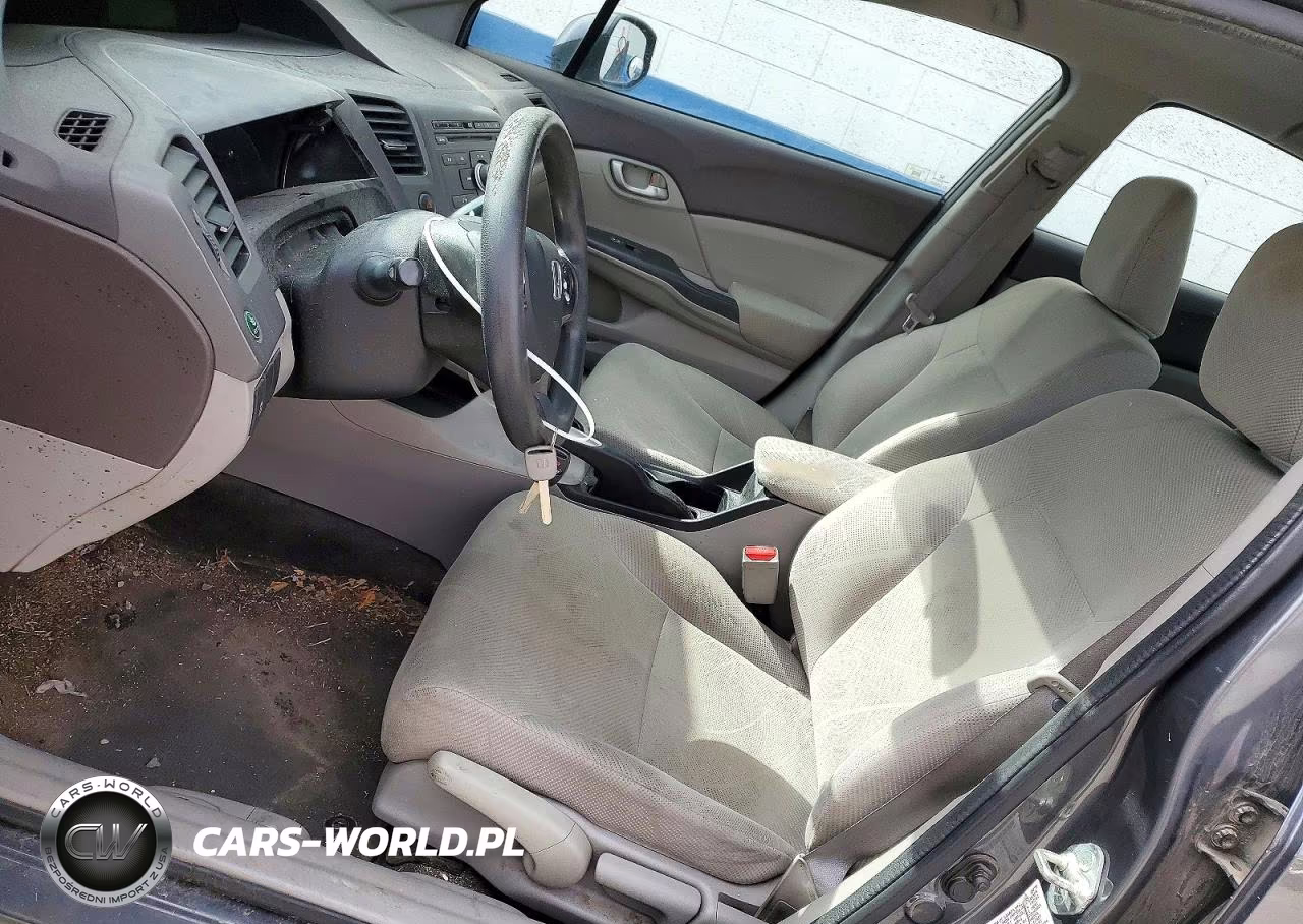 2012 Honda Civic Lx VIN:2HGFB2F54CH581670 - 7