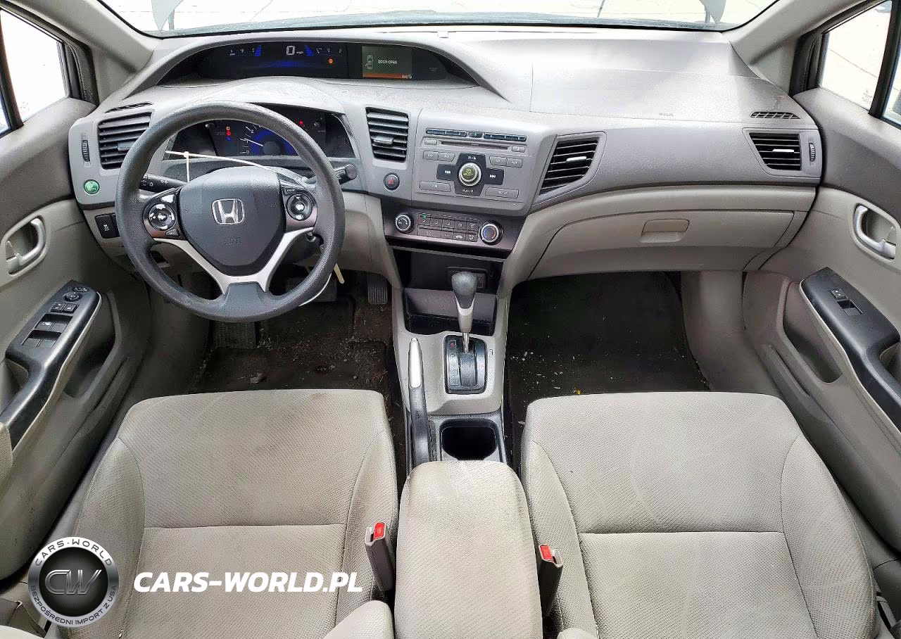 2012 Honda Civic Lx VIN:2HGFB2F54CH581670 - 8