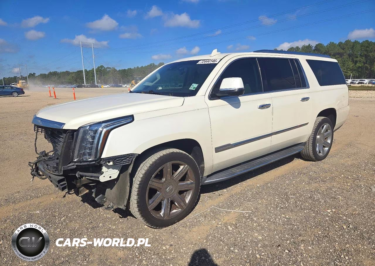 2015 Cadillac Escalade Esv Luxury VIN:1GYS3SKJ5FR727392 - 1