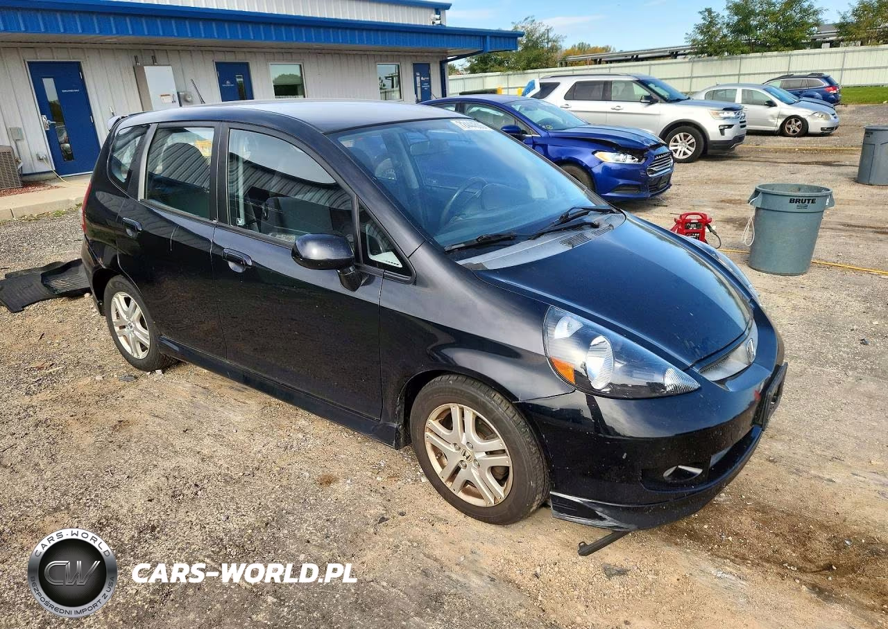 2008 Honda Fit Sport VIN:JHMGD38688S012859 - 4